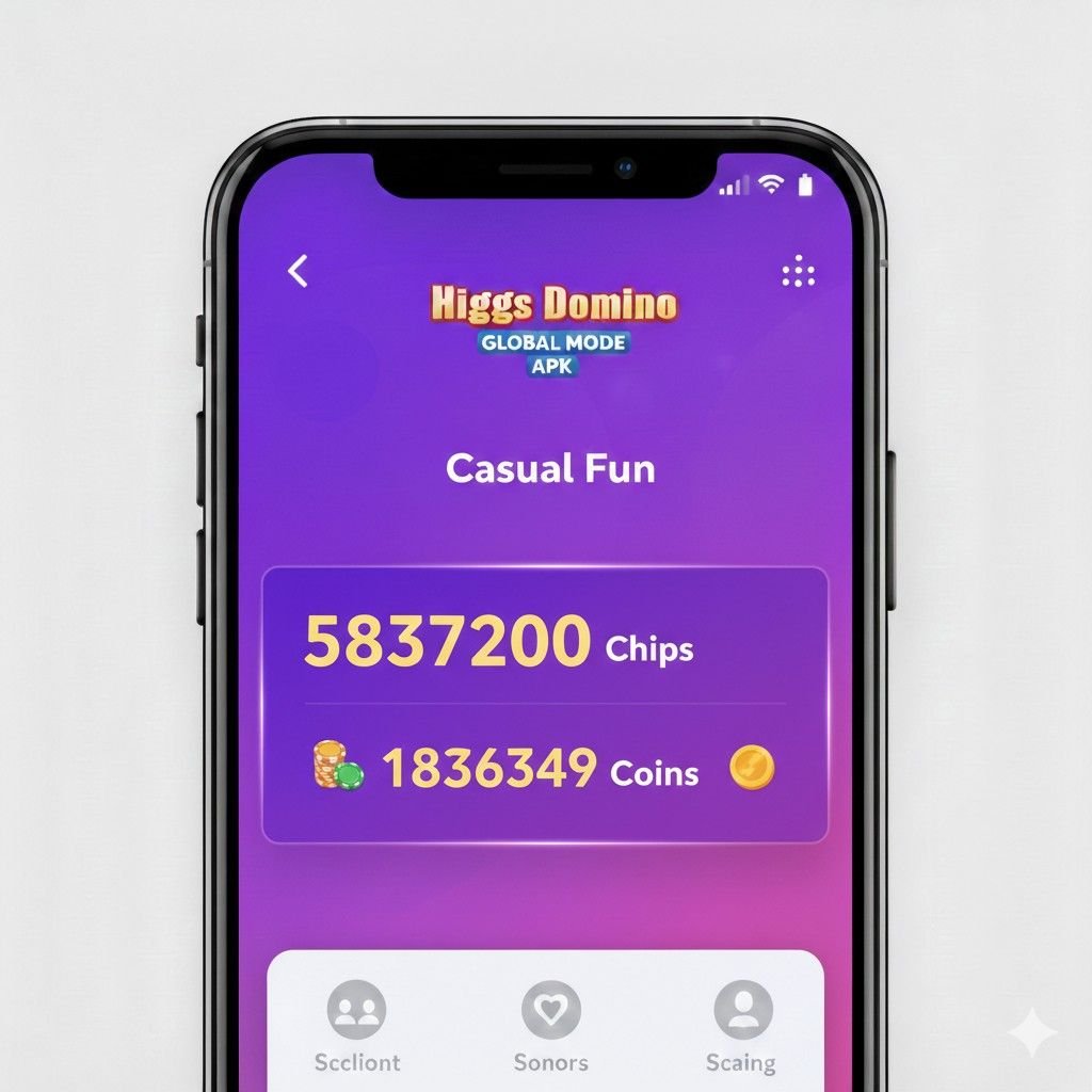 unlimited coins and chips in higgs domino global mod apk