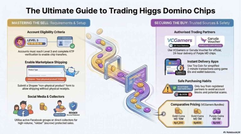 Cara Jual Chip Higgs Domino