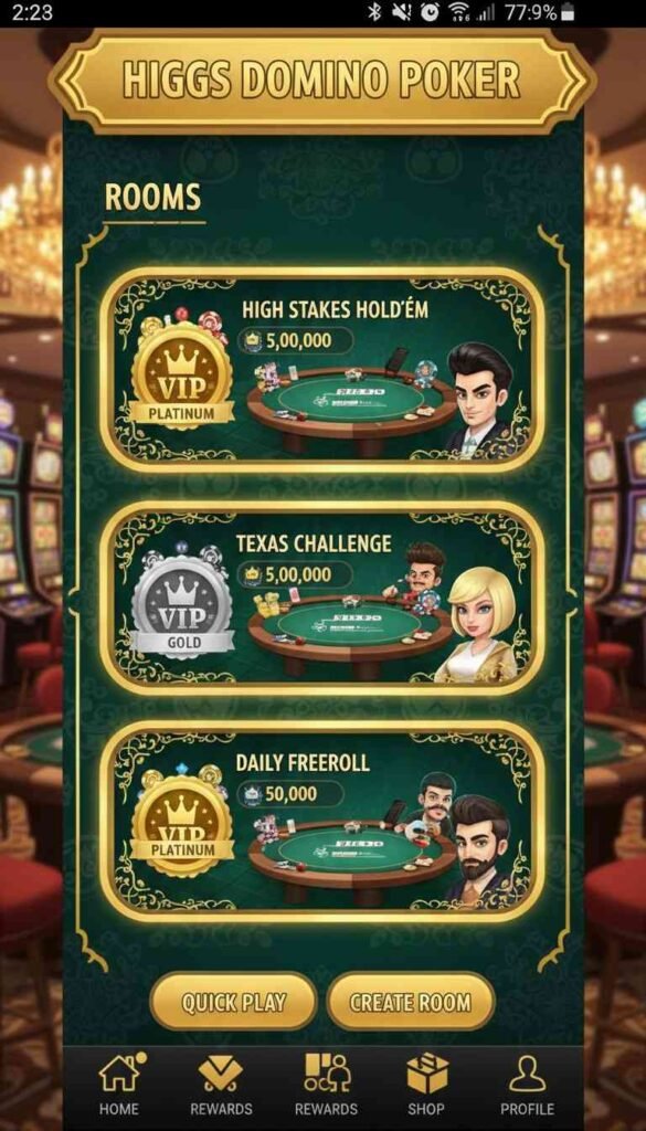 Permainan domino Higgs global